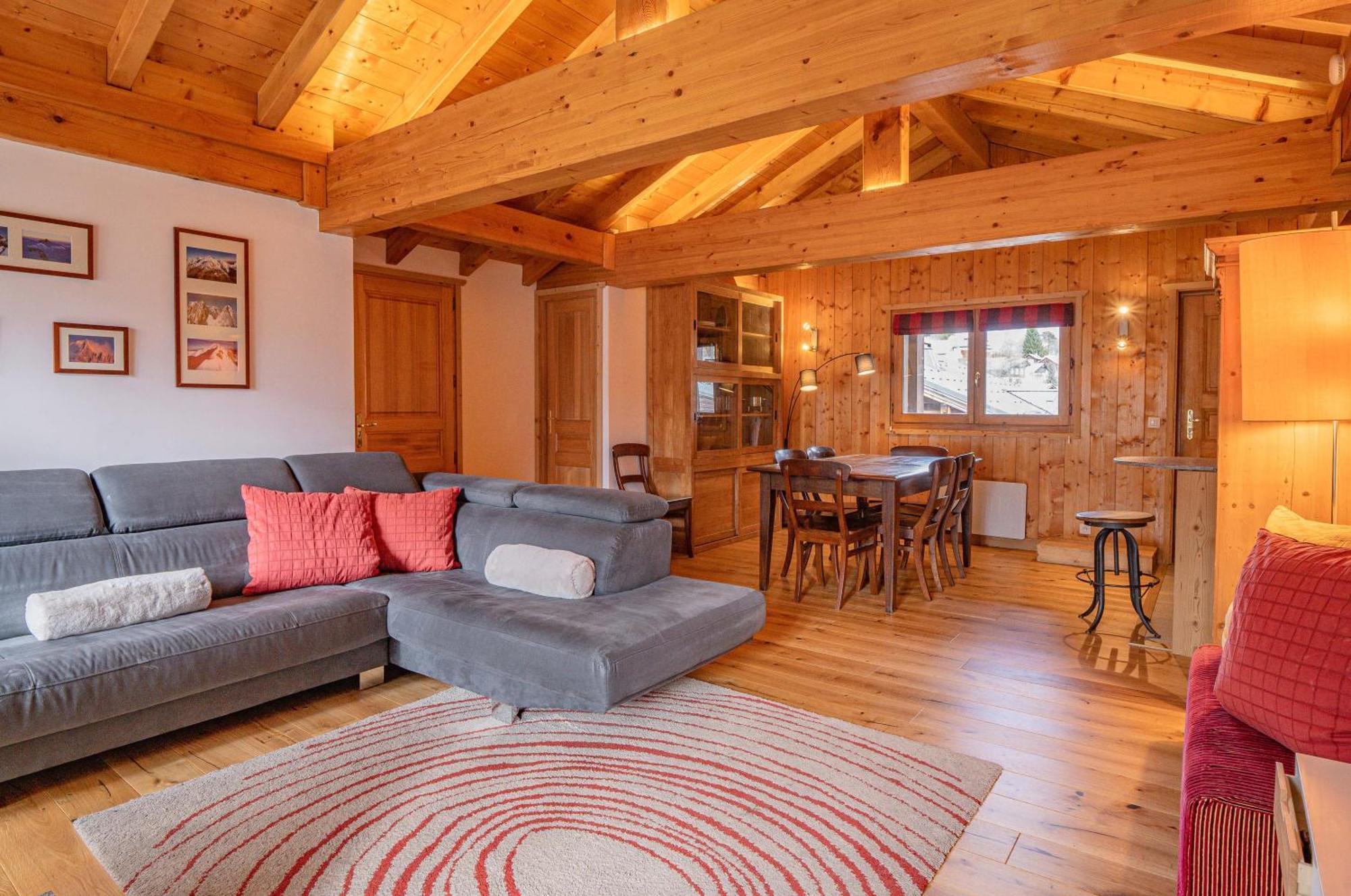 Apartment Capucin - A 3 Bedroom Chamonix Mountain Loft Extérieur photo